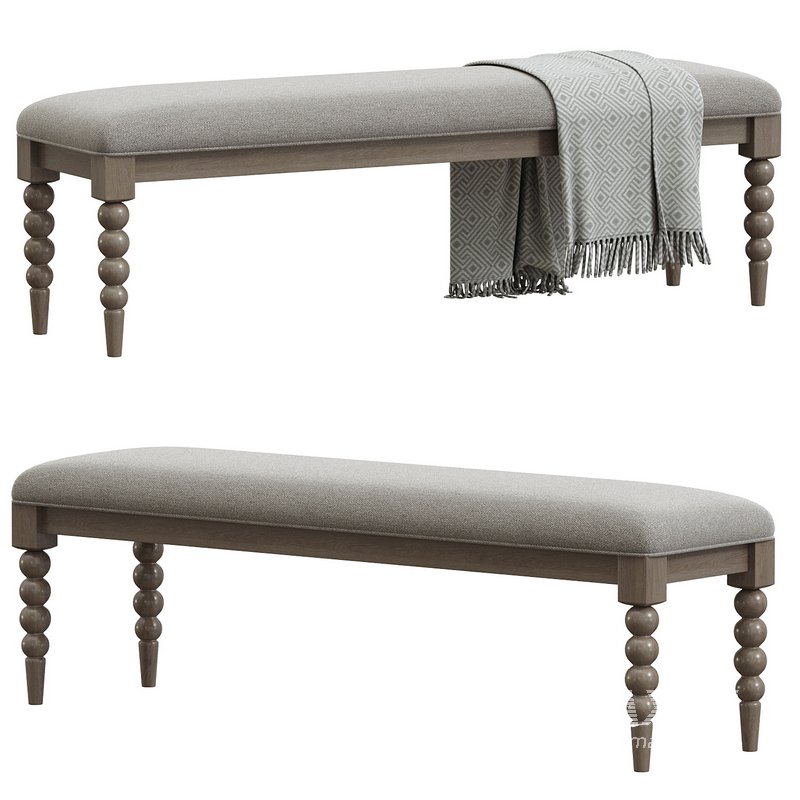 Romilly Dining bench by Willows Collection