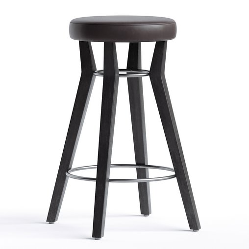 Eos bar Stool design by Frederik Delbart 3d model Download Maxve