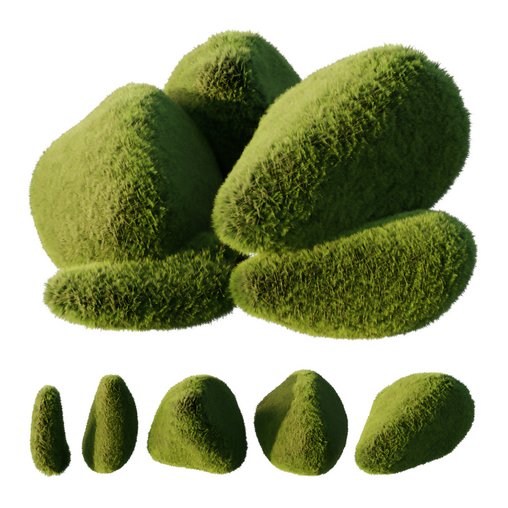 topiary Plant01 3d model Download Maxve