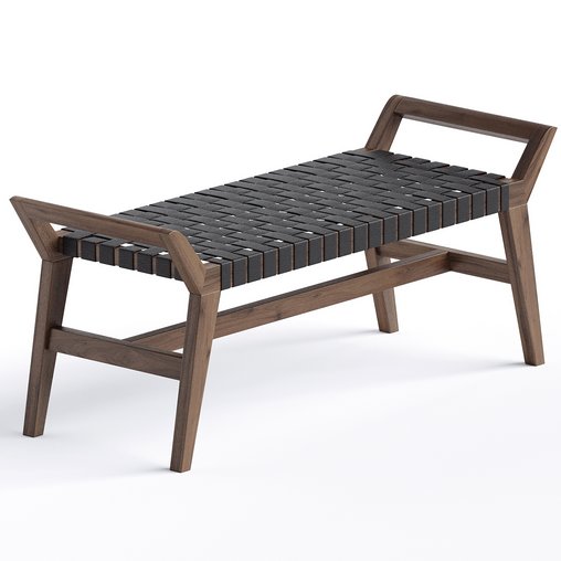 Cove Bench 3d model Download Maxve