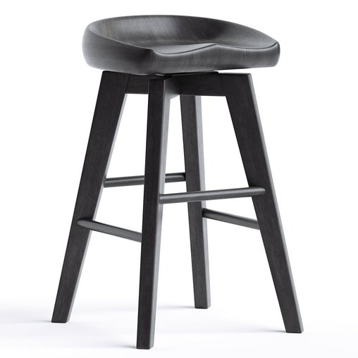 Paramore Swivel Stool 3d model Download Maxve