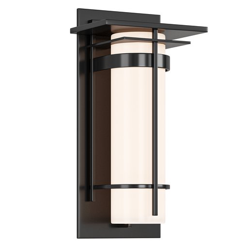 Banded with Top Plate Small Outdoor Sconce 3d model Download Maxve