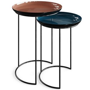 Laredoute Tivara Round Nesting side tables 3d model Download Maxve