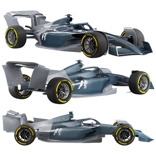 Formula 1 2022 3d model Download Maxve
