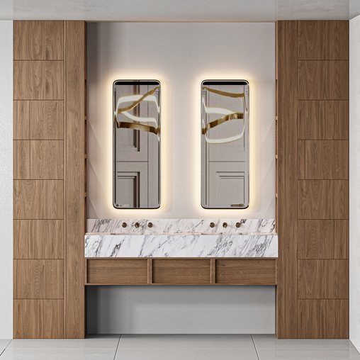 Bathroom Furniture 02 3d model Download Maxve