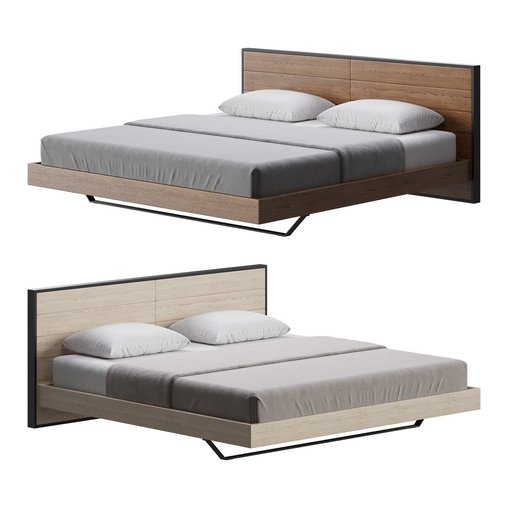 Rialto 1 Bed 3d model Download Maxve