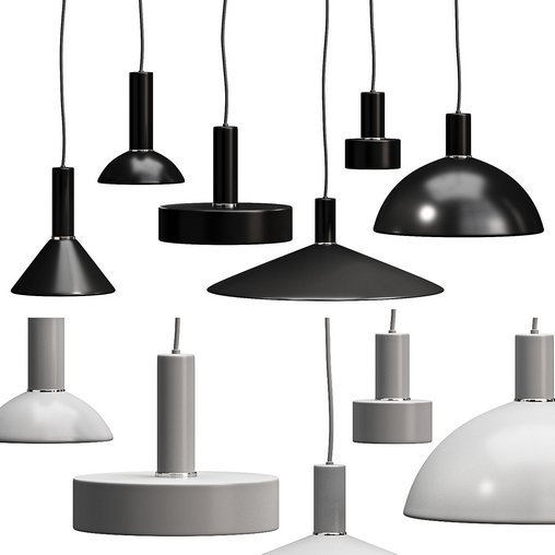 Ferm Living Collect Lighting By ferm 3d model Download Maxve