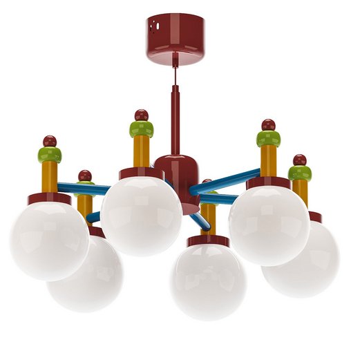 Hanging chandelier LUFTSKIP 3d model Download Maxve