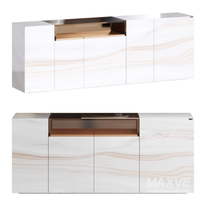 glass sideboard