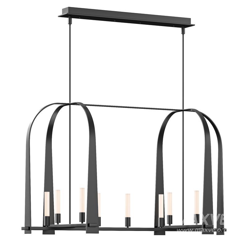 Triomphe 9 Light Linear Pendant