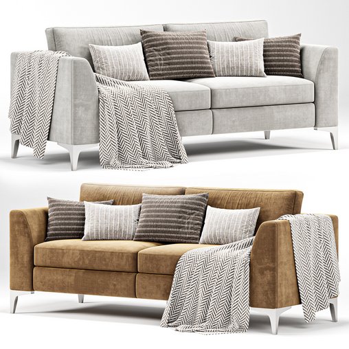 Isla Sofa By Forinvest 3d model Download Maxve