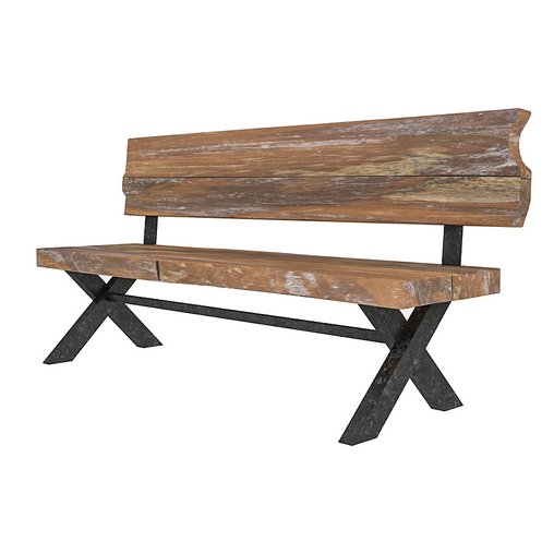 3D natural wood chair model 3d model Download Maxve