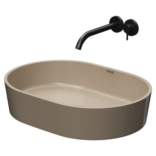 Holbi Ariel washbasin 3d model Download Maxve