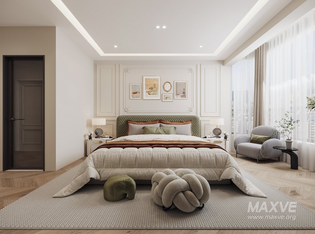 Modern bedroom