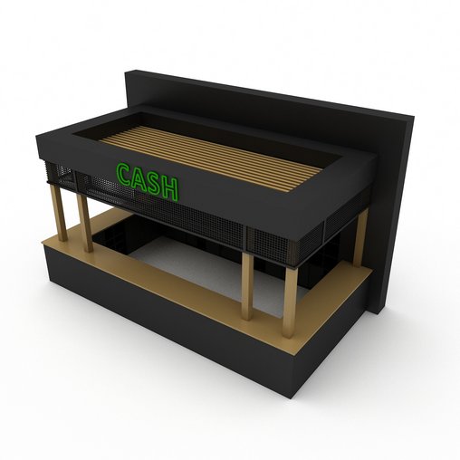 3D model bowling cash 3d model Download Maxve
