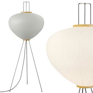 Akari 10A floor lamp by Vitra 3d model Download Maxve