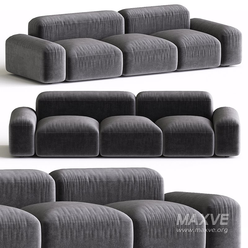 LAPIS 3 seater sofa By AMURA