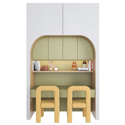 KID Furniture composition 24 3d model Download Maxve