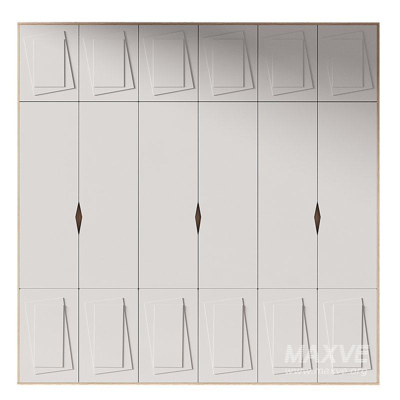 wardrobe 089 3d model Download Maxve