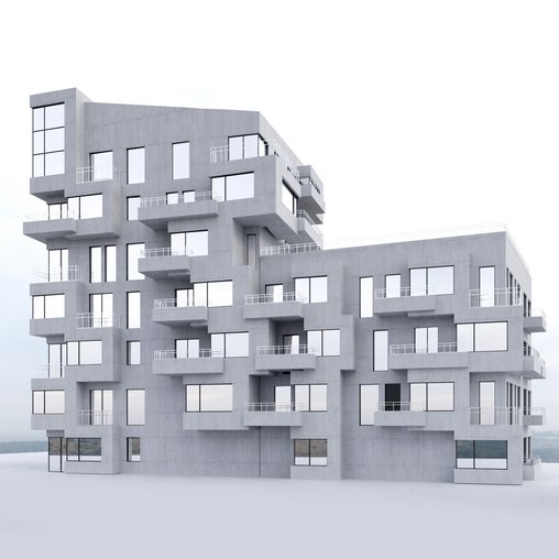 building - Copenhagen 3d model Download Maxve