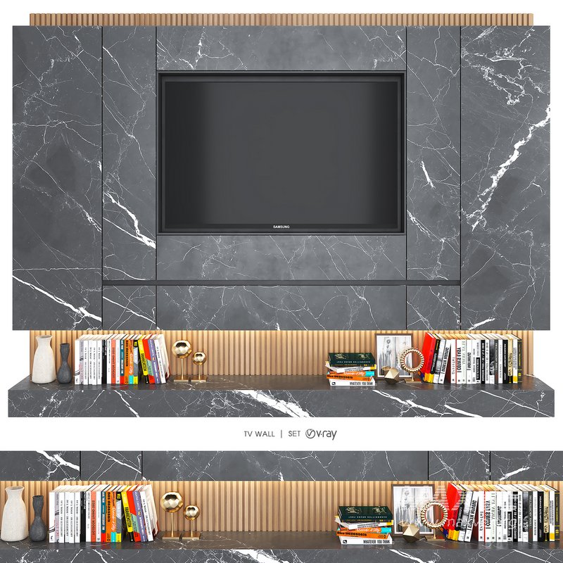 TV WALL SET 13