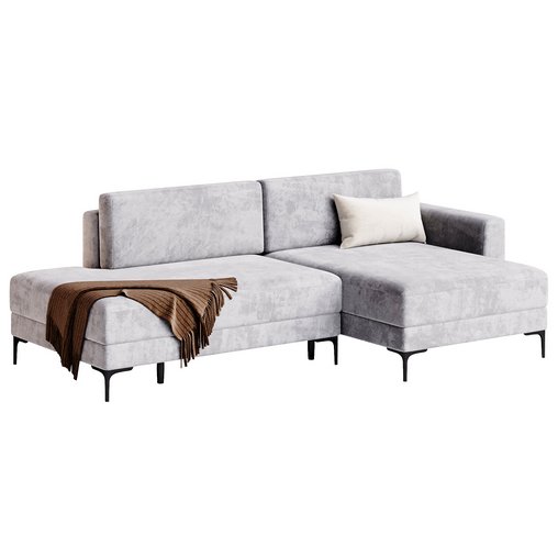 Edwin corner sofa from divan.ru 3d model Download Maxve