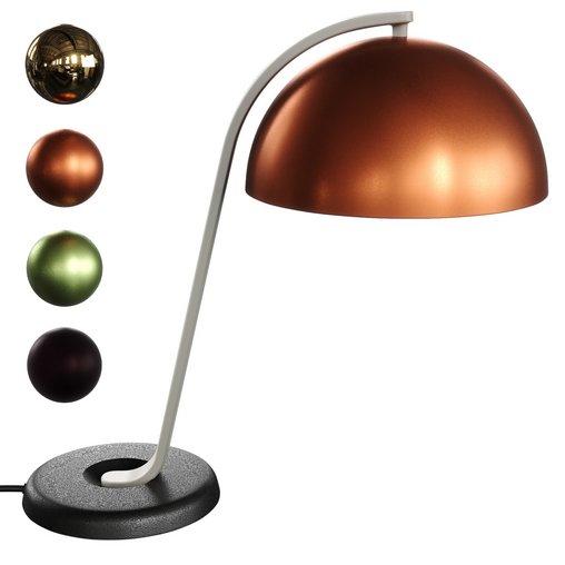 Cloche table lamp by HAY 3d model Download Maxve