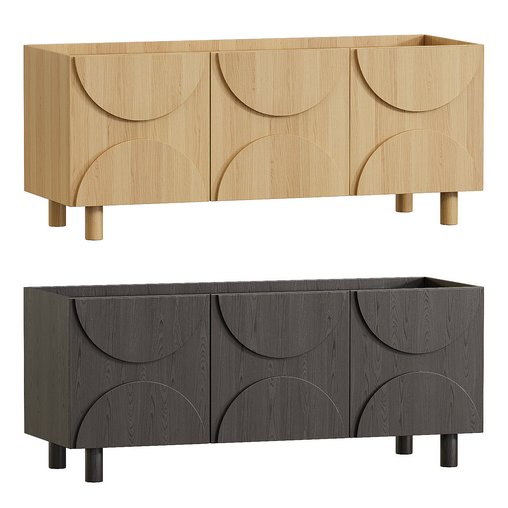 Urban Outfitters Tabitha Credenza 3d model Download Maxve