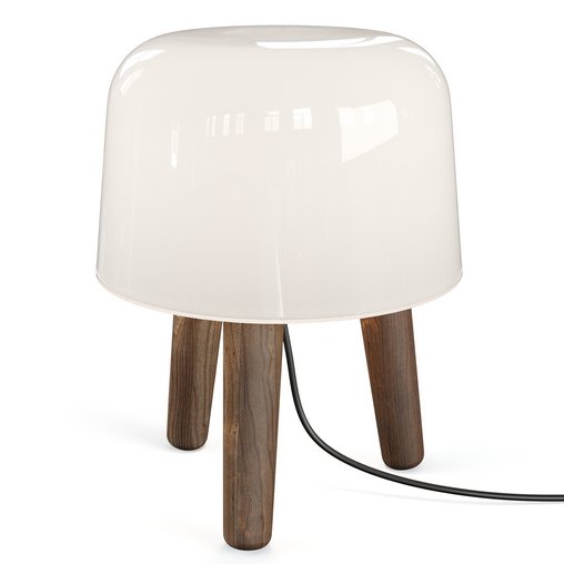 Milk NA1 table lamp by &Tradition 3d model Download Maxve