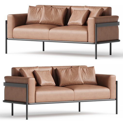 ZENIT Sofa By Paola Zani 3d model Download Maxve