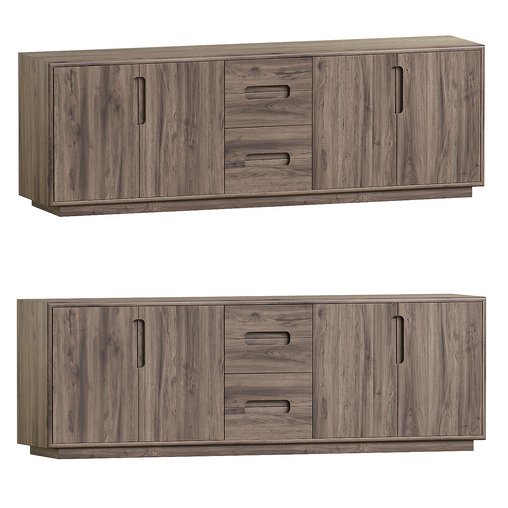 SOSPIRO Sideboard By Riva 1920 3d model Download Maxve