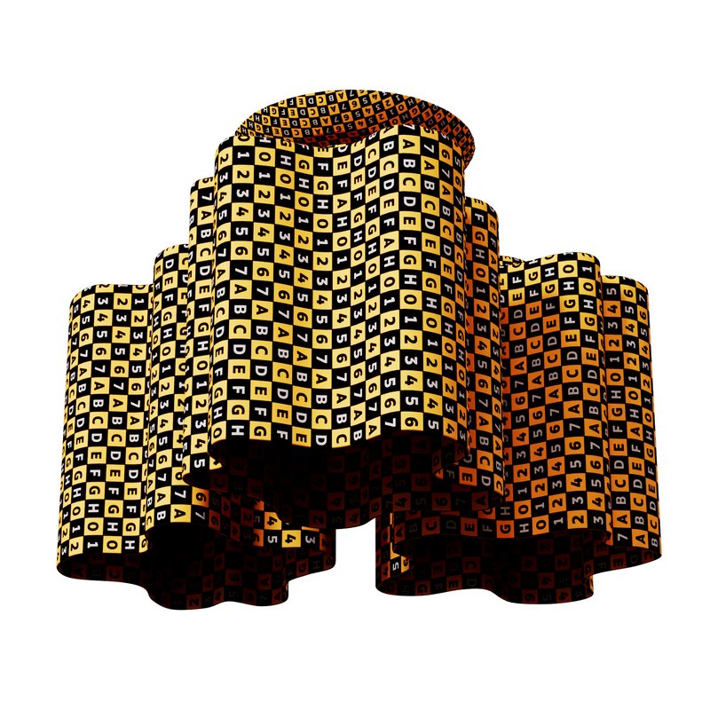 Svetilnik - Chandelier Lightstar Nubi 3d model Download Maxve