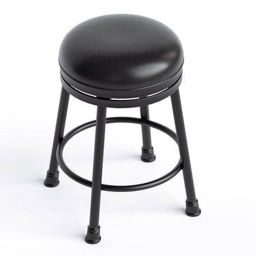 Giselle Swivel 24 Counter Stool 3d model Download Maxve