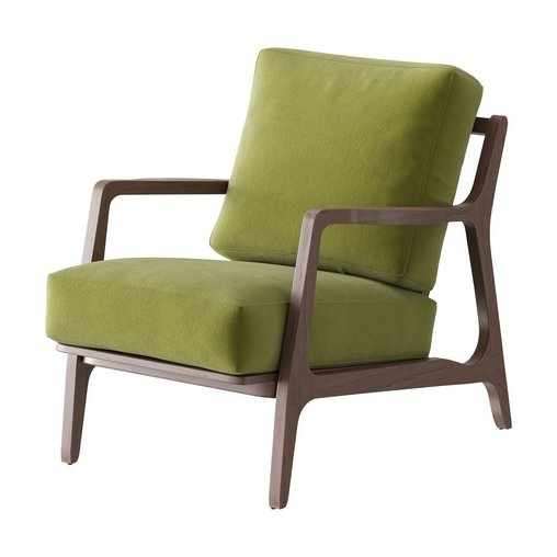 Verity Lounge Chair 3d model Download Maxve