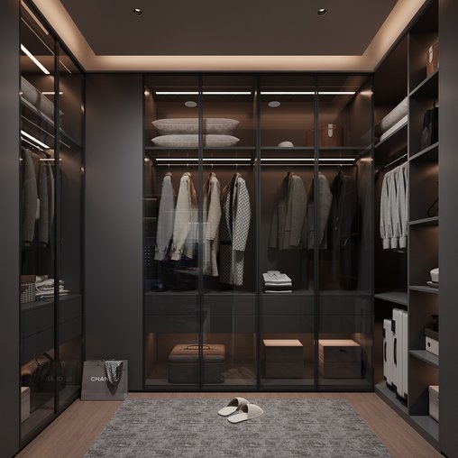 Dressing room 3d model Download Maxve