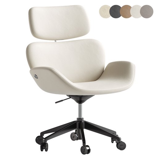 Cento Office Armchair 3d model Download Maxve