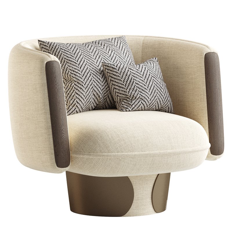 Velluto Swivel Chair