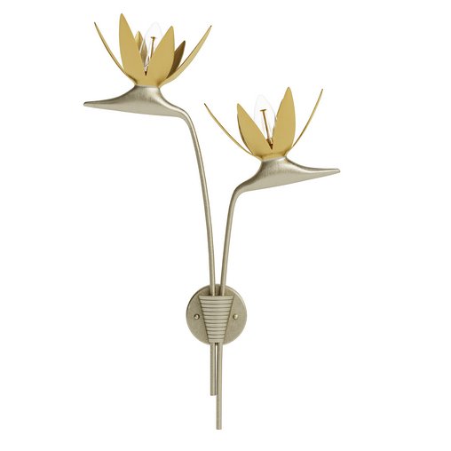 Paradiso Gold & Silver Wall Sconce