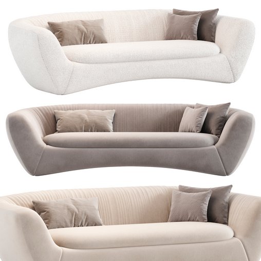 CECIL SOFA 3d model Download Maxve