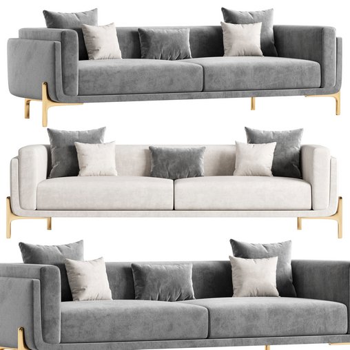 Regnum Koltuk sofa 3d model Download Maxve