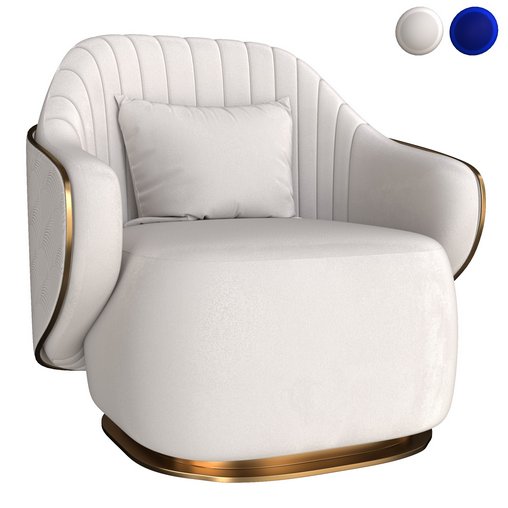 Visionnaire_Adele_Armchair 3d model Download Maxve