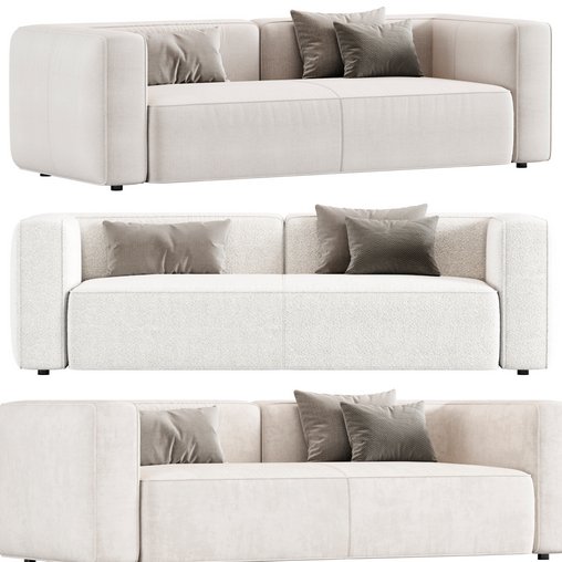 LENYX 92 SOFA 3d model Download Maxve