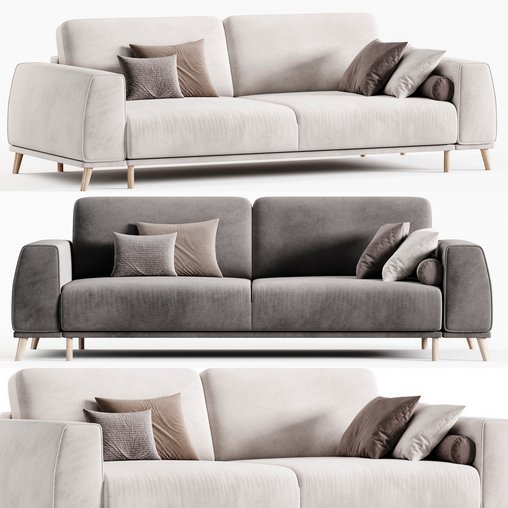 Laronsa Sofa By Divan Ru 3d model Download Maxve