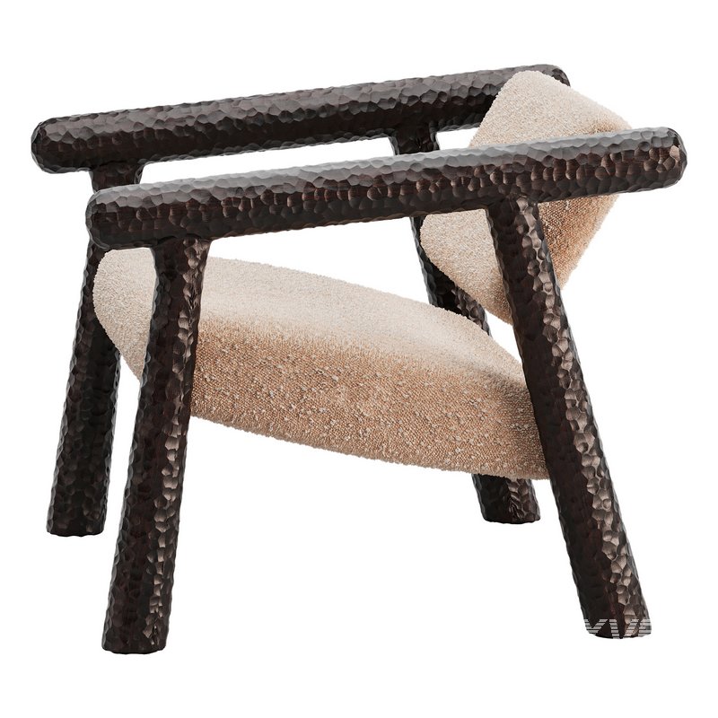 Charred Chair Boucle