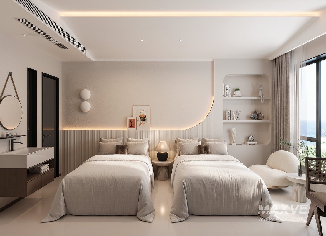 Modern bedroom