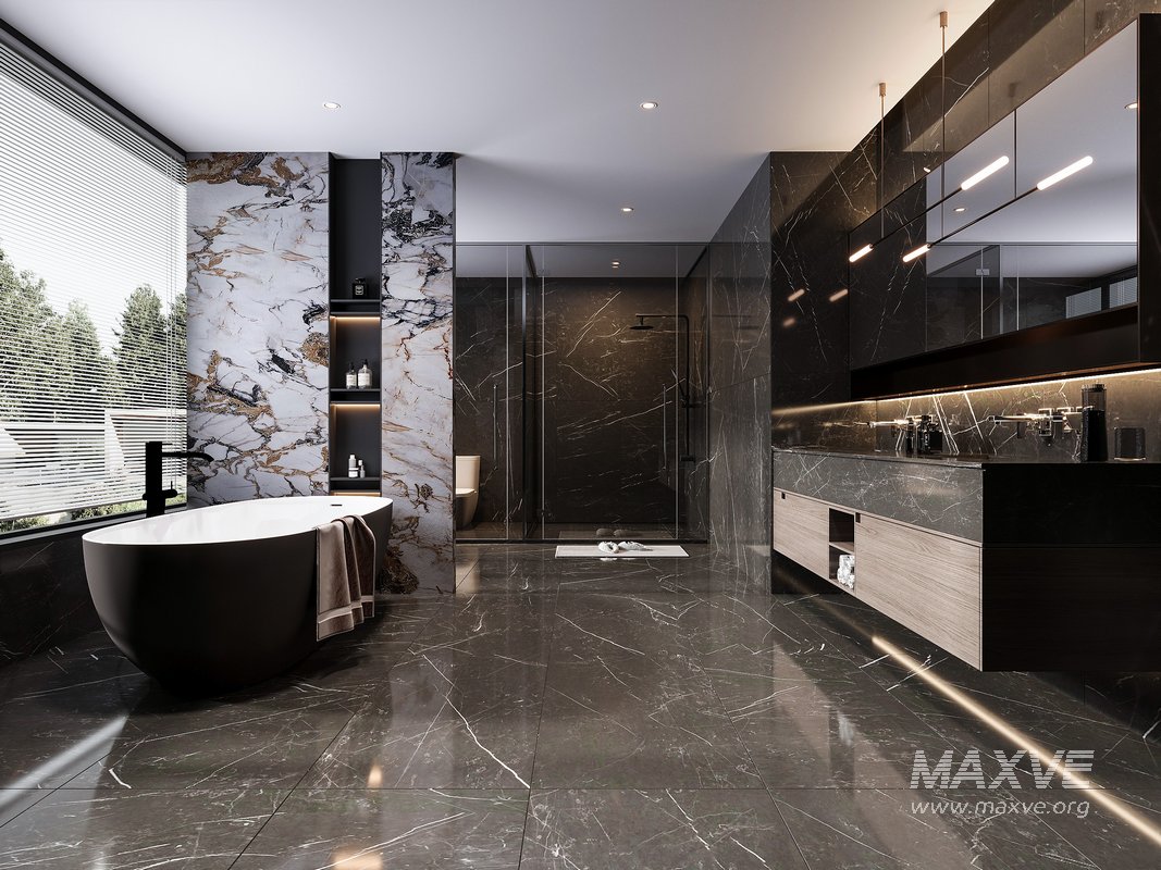 Modern bathroom