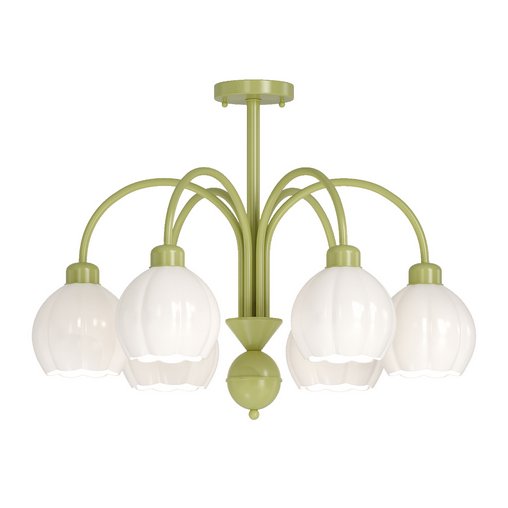 Lily Pendant Light 3d model Download Maxve