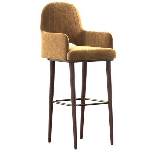 Bar_chair_semi_bar 3d model Download Maxve