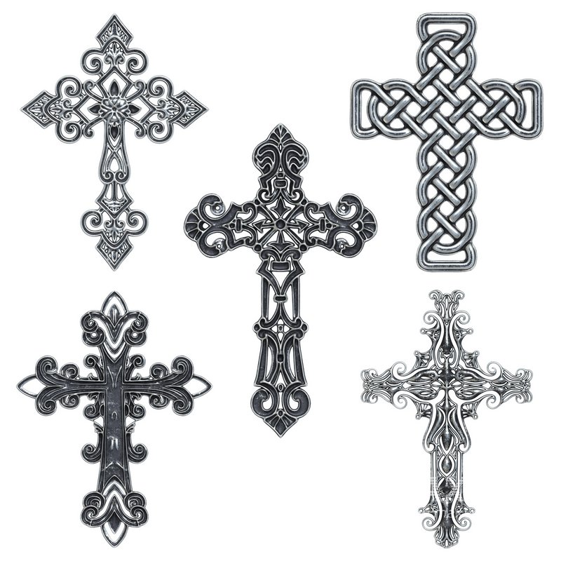 5 Christian cross V 02