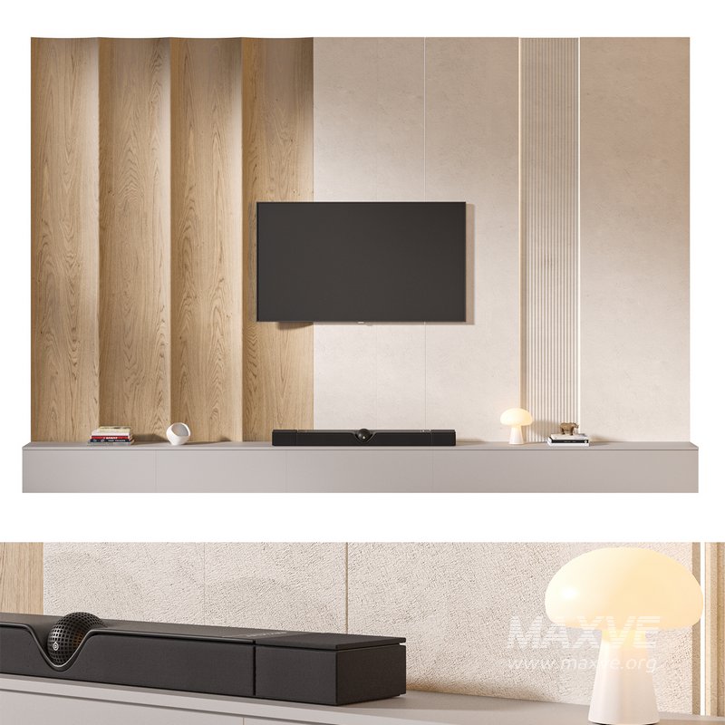 TV wall set 14